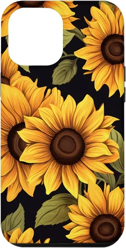 Vista 26 de Aesthetic Sunflowers Funda con diseño de flores silvestres para iPhone 17