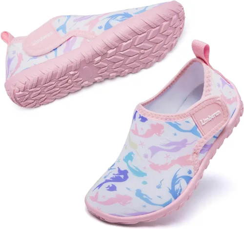 Vista 7 de Limberun Zapatos de agua para niños pequeños, zapatos para piscina y playa Hdk3302-dinosaurio