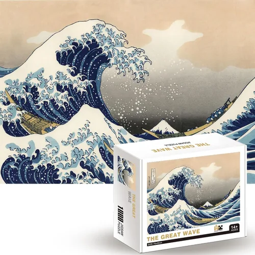 Vista 16 de Rompecabezas de 1000 piezas para adultos, adolescentes y niños – Desafiante de arte fino, rompecabezas de 1000 piezas del mar Egeo, regalo de juego