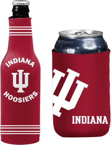 Vista 117 de College Team Color Logo Can & Bottle Holder Insulator Beverage Cooler Set