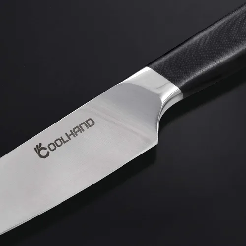 Vista 5 de Cool Hand Cuchillo de chef de 8 pulgadas, cuchillos de cocina, cuchillo Santoku de 7 pulgadas, cuchillo de carne de 5 pulgadas, cuchillo de pelar
