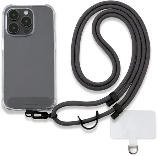 Vista 7 de Cordón universal para teléfono, correa cruzada antirrobo para iPhone 17 Pro Max y la mayoría de teléfonos inteligentes, soporte ajustable
