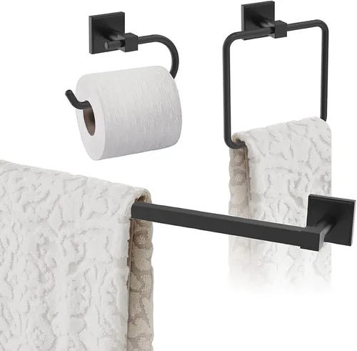 Vista 15 de Amerock Níquel cepillado Appoint 5 piezas Juego de accesorios de baño