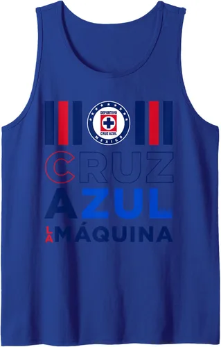 Vista 9 de Deportivo Cruz Azul - Camiseta sin mangas La Maquina, Blanco, S
