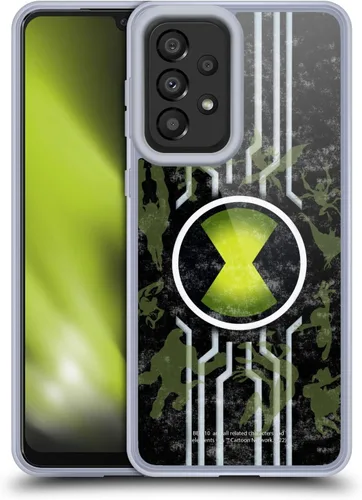 Vista 8 de Head Case Designs Funda de gel suave con licencia oficial de Ben 10: Alien Force Ben's Jacket Graphics compatible con Galaxy A33 5G (2022)