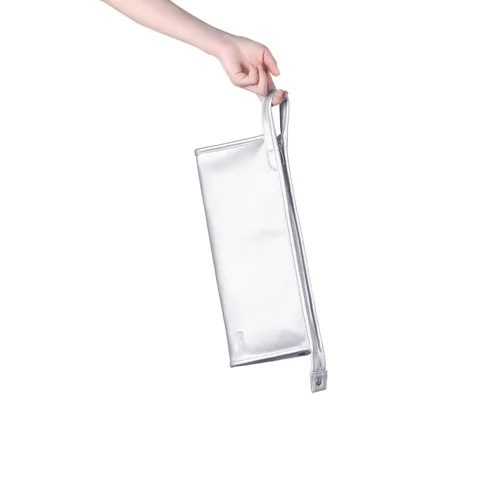 Vista 9 de Estuche de viaje de piel sintética portátil para Dyson Airwrap Styler/Dyson Supersonic Secador de pelo, impermeable, antiarañazos, a prueba de Negro