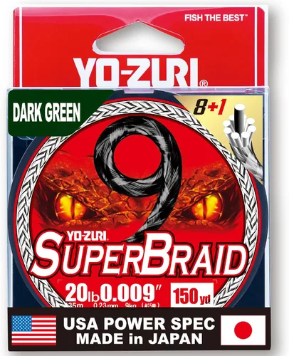 Vista 18 de YO-Zuri SUPERBRAID 9 - Línea de pesca trenzada flotante