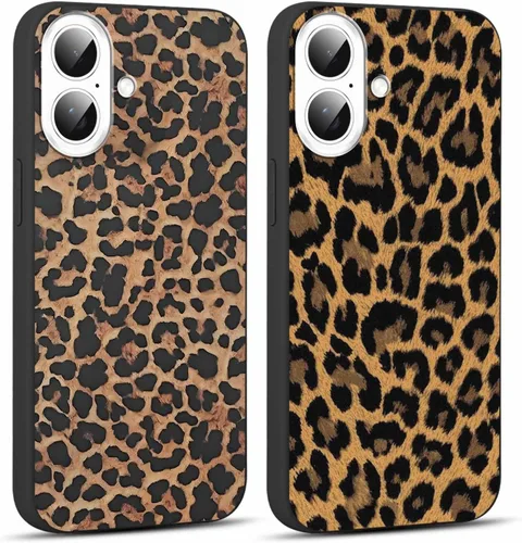Vista 78 de Paquete de 2 fundas de teléfono con bonito estampado de guepardo para iPhone 7/8/SE 2020 / SE 2022 de 4.7 pulgadas, diseño de leopardo de lujo