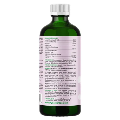 Vista 2 de GARDENWISE 0-3-2 Fertilizante violeta africano para plantas de interior: alimento concentrado para plantas, fertilizante para plantas, potenciador