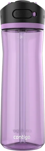 Vista 5 de Contigo Ashland 2.0 AUTOSPOUT Botella de agua, 24 onzas, arándano; Agave (paquete de 8)