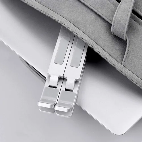 Vista 4 de Soporte para Laptop Ajustable Portátil de Aluminio para Laptop y Tablet de 10" - 17