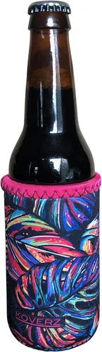 Vista 17 de Funda de neopreno para botella de agua Koverz, funda de neopreno, se ajusta a botellas de agua de 24-30 oz, lavable y reutilizable, tamaño grande