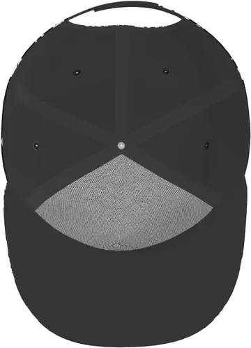 Vista 7 de Stylish Skull Adjustable Snapback Hat for Men and Women Sun Cap, Hip Hop Cap Baseball Cap Flat Bill Brim Hat