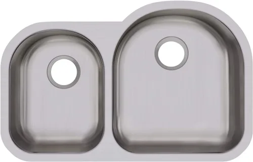Vista 15 de Dayton DCFU3118 - Fregadero de acero inoxidable con doble cuenco