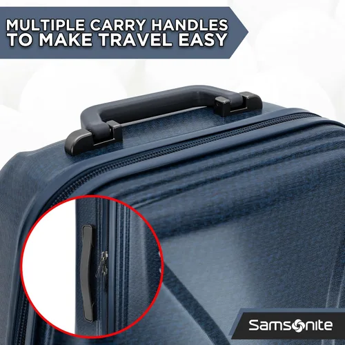 Vista 6 de Samsonite Tour Pro Golf Hard Case Travel Bag Lightweight, Durable ABS Shell, 360 Degree Multi-Directional Shark Wheels