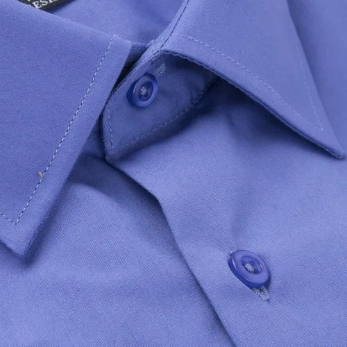 Vista 2 de London Fog - Camisa de vestir para hombre con cuello extendido y puño francés