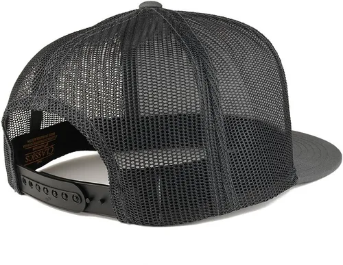 Vista 2 de Trendy Apparel Shop Cocker Spaniel Patch 5 Panel Flatbill Trucker Cap