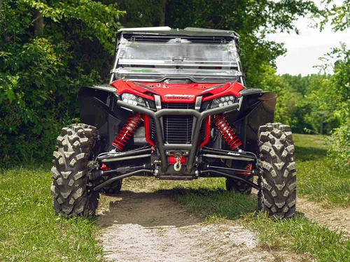 Vista 4 de Guardabarros SuperATV para Honda Talon 1000X / 1000R / 2020+ 1000X-4 Durabilidad extrema Protege contra rocas, suciedad, arena y otros desechos