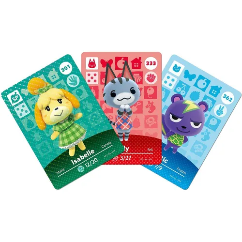 Vista 2 de Nintendo Animal Crossing amiibo cards Series 3 Nintendo Wii U
