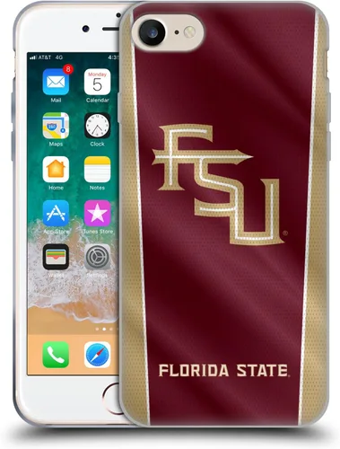 Vista 164 de Oficial Universidad Estatal de Florida FSU Soft Gel Case para iPhone de Apple 7 Plus/iPhone 8 Plus, Banner