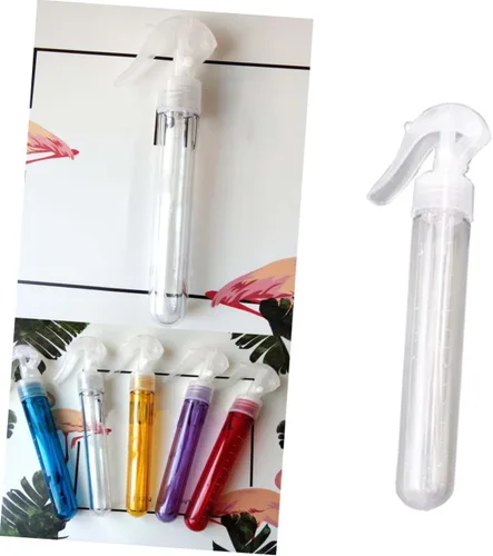 Vista 8 de POPETPOP Botellas de spray de nebulización para peluquería, botella de spray de peluquería botella de perfume recargable, botella de spray continua
