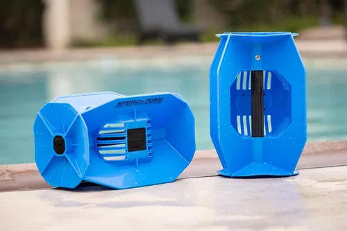 Vista 9 de Hydro Tone Hydro-Bell - Par de mancuernas para ejercicio de piscina, pesas de agua acuática para entrenamiento de fuerza funcional, resistente a