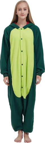 Vista 9 de SimZoo Adult Animal Onesie Pajamas, Men and Women's Animal Cosplay Costume Sleepwear, One-Piece Unisex Homewear