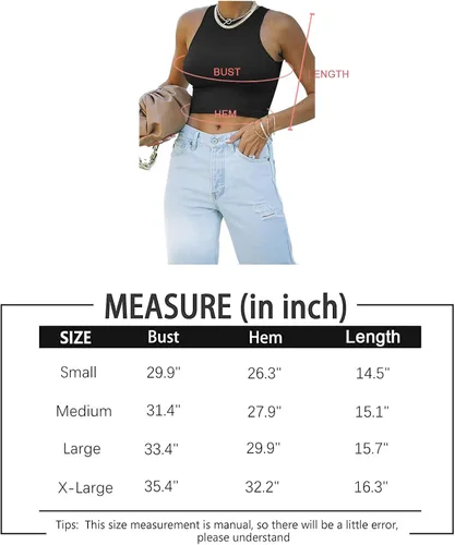 Vista 4 de Camisetas cortas para mujer, sexy, básicas, sin mangas, espalda cruzada, para gimnasio, para adolescentes, niñas, lindas camisetas de entrenamiento