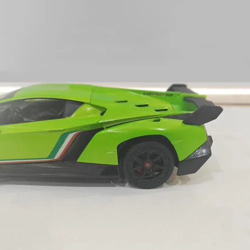 Vista 4 de Lamborghini - Auto de control remoto, escala 1:24, auto de juguete Lamborghini con licencia oficial, 2.4Ghz RC juguetes para niños de 4 a 6 años