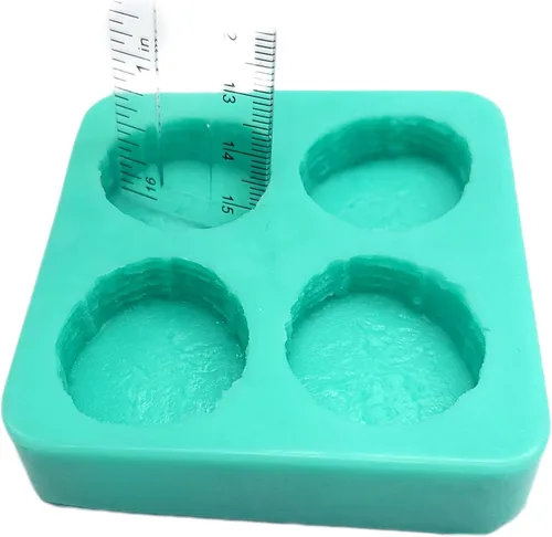 Vista 3 de Molde de silicona para rebanadas de plátano, molde para hacer velas, molde de resina, molde de jabón, molde flexible realista (uso general)