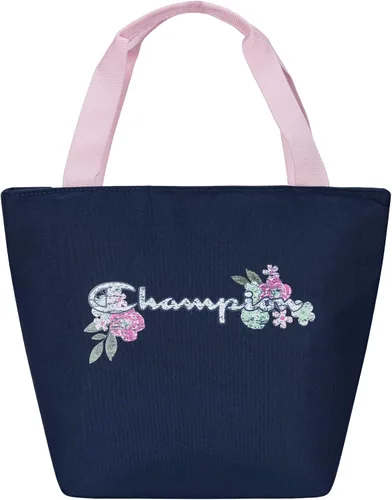 Vista 9 de Champion Lonchera térmica para niños con asa de transporte, bolsa enfriadora sin fugas para uso diario, color aguamarina, Skyway, rosa, coral