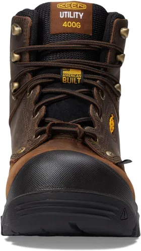 Vista 2 de KEEN Utility Independence Botas de trabajo aisladas impermeables con punta compuesta de 6 pulgadas para hombre