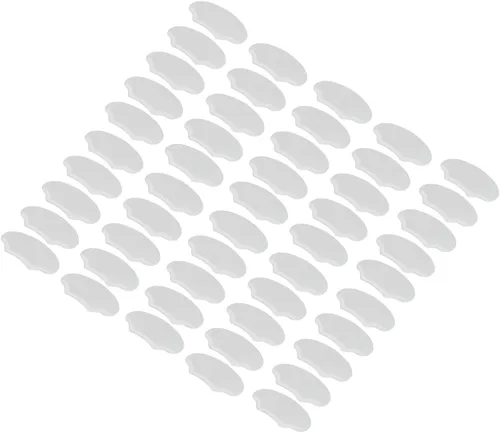 Vista 3 de ZJchao 50 piezas de película transparente de línea facial para salón de belleza en el hogar, cuidado postoperatorio con visera de ducha desechable