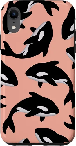 Vista 25 de Orca Whale Ocean Pattern - Carcasa para iPhone 17