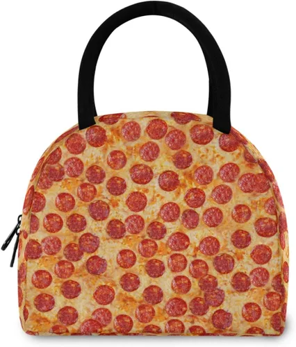 Vista 32 de Bolsa de almuerzo reutilizable para mujer africana con bolsillo frontal con cierre de cremallera aislada, bolsa térmica para el trabajo, picnic