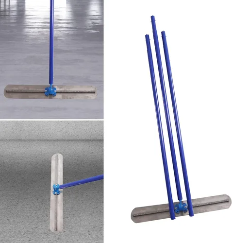 Vista 2 de Herramienta de paleta de hormigón Bull Float Kit de herramientas de paleta de hormigón 70.87 pulgadas Conector de mango de aleación de aluminio