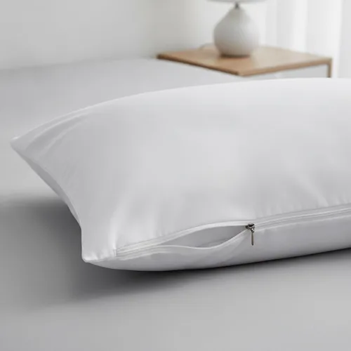 Vista 2 de Pillowcase, Zipper Pillow Insert , White , 25x40cm