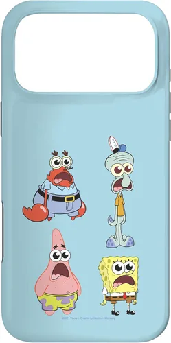 Vista 22 de Spongebob Squarepants Carcasa para iPhone 17 de Group Shot Stare
