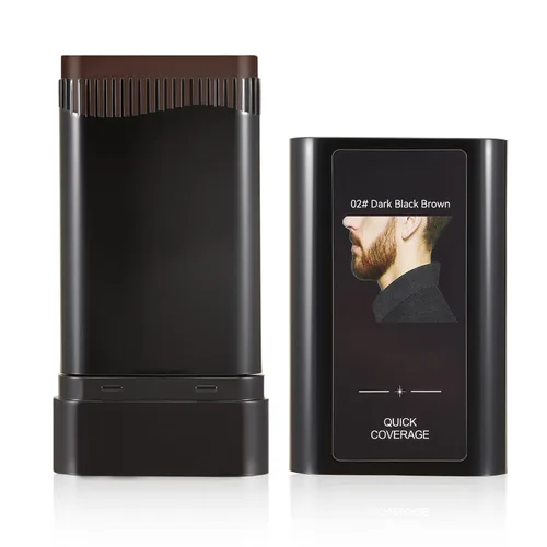 Vista 15 de Barra de retoque de cabello, barra de cubierta de cabello gris instantáneo, peine integrado para mezcla sin costuras, corrector crema, cubierta