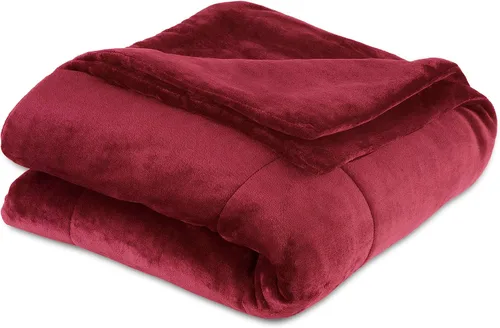 Vista 17 de Vellux King Plush Lux - Manta cálida para todas las estaciones, acolchada ligera, manta de hotel de lujo ultrasuave, con costuras en caja