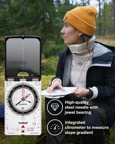 Vista 15 de SUUNTO Brújula MC-2: Brújula de primera línea para profesionales y excursionistas serios
