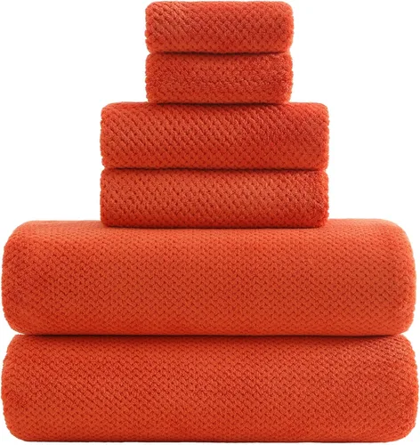 Vista 18 de YTYC Toallas, toallas de baño extra grandes de 29 x 59 pulgadas para baño, toallas de ducha súper suaves de secado rápido, peso ligero, microfibra