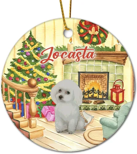 Vista 7 de Wolf Sable Pomeranian Ornaments Personalized Dog Ornament Custom Christmas Pet Ornament Pet Remembrance Keepsake Dog Memorial Gift 3" Pet Keepsake