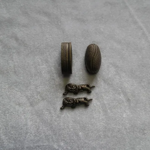 Vista 35 de Espada samurái japonesa KOSHIRAE – Fuchi Kashira Menuki 01-77