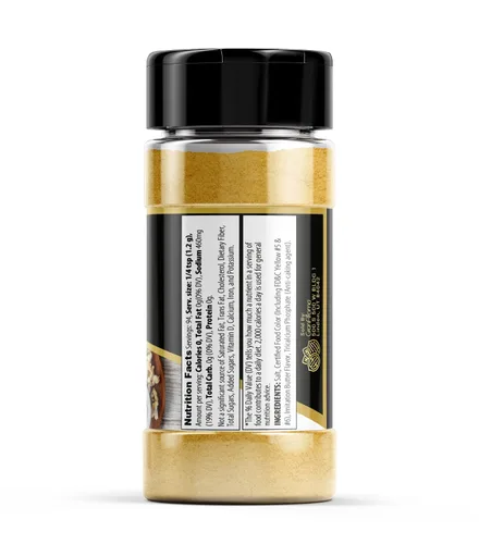 Vista 2 de GranAroma Condimento de sal mantecosa, 4 onzas, condimento para palomitas de maíz, estilo cine, sabor delicioso