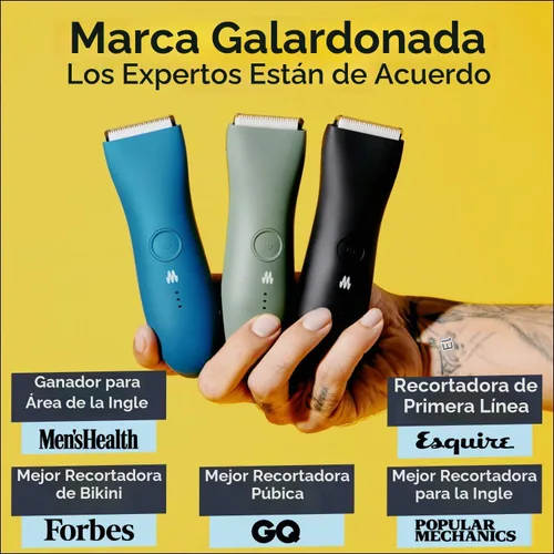 Vista 2 de MERIDIAN The Starter Package Kit de recortadora de pelo corporal y púbico