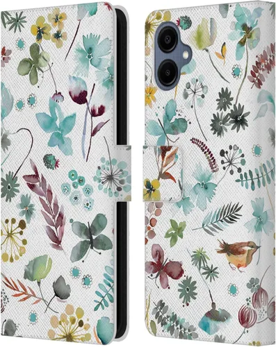 Vista 120 de Head Case Designs Officially Licensed Ninola Butterfly Nature Spring Floral Leather Wallet Case Compatible with Samsung Galaxy A07 4G
