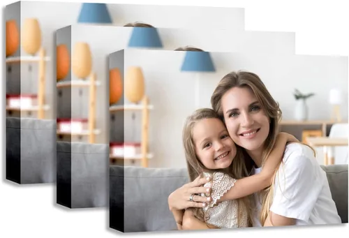 Vista 39 de YK artwood Lienzo Personalizado Subir Imágenes 12x16 pulgadas - Impresiones de Lienzo Personalizadas con Tus Fotos - Cuadros de Lienzo
