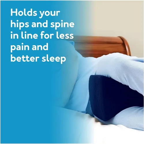 Vista 7 de Almohada ortopédica de rodilla para personas que duermen de lado, almohada ergonómica de espuma viscoelástica para el dolor de espalda