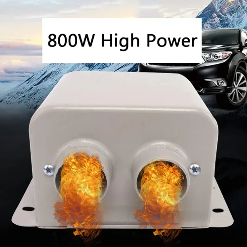 Vista 2 de CYDZSW Calentador de coche de 12 V 800 W, alimentado por batería, desempañador de ventana de parabrisas, kit de calentador eléctrico de asiento
